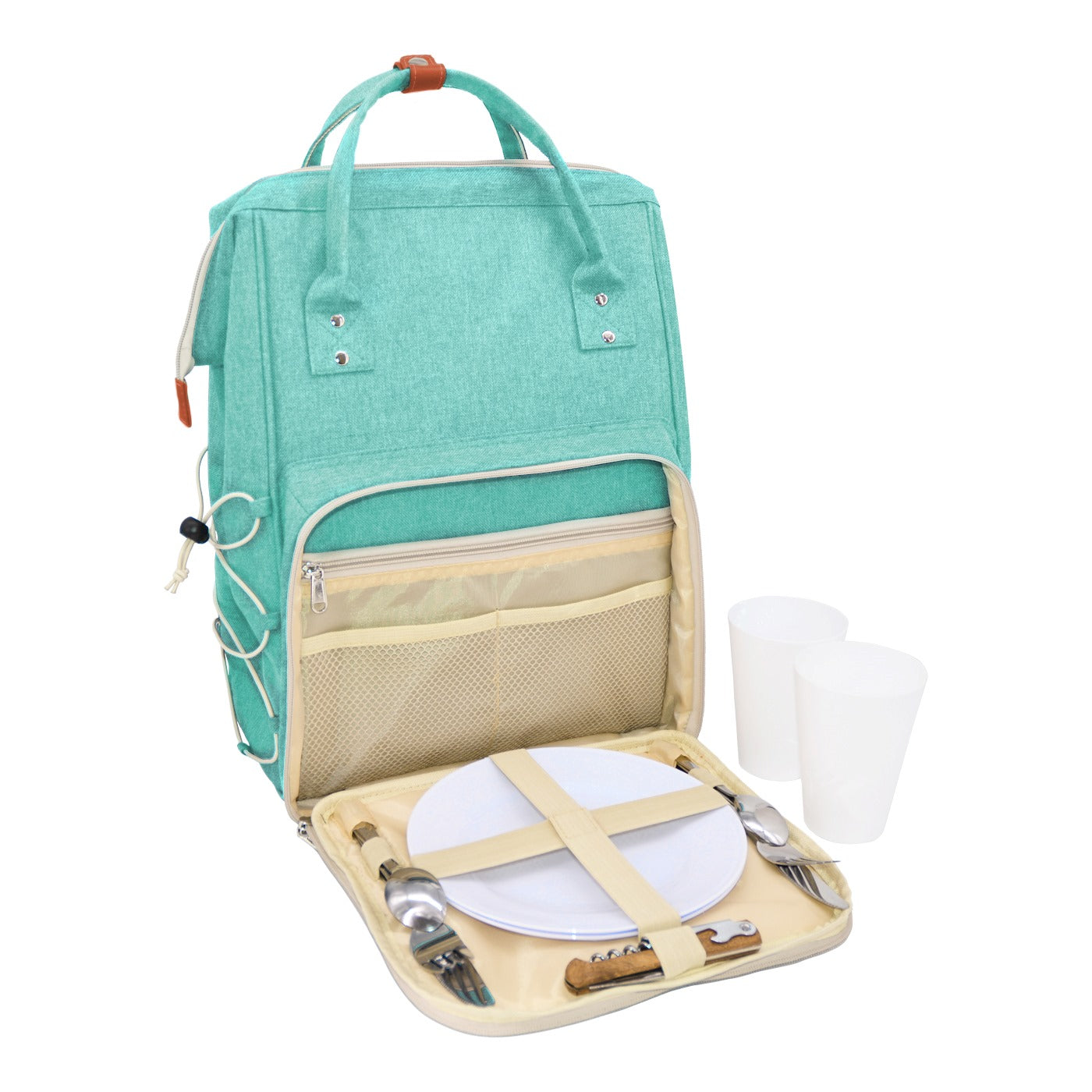 Zaino picnic turchese - 2 persone