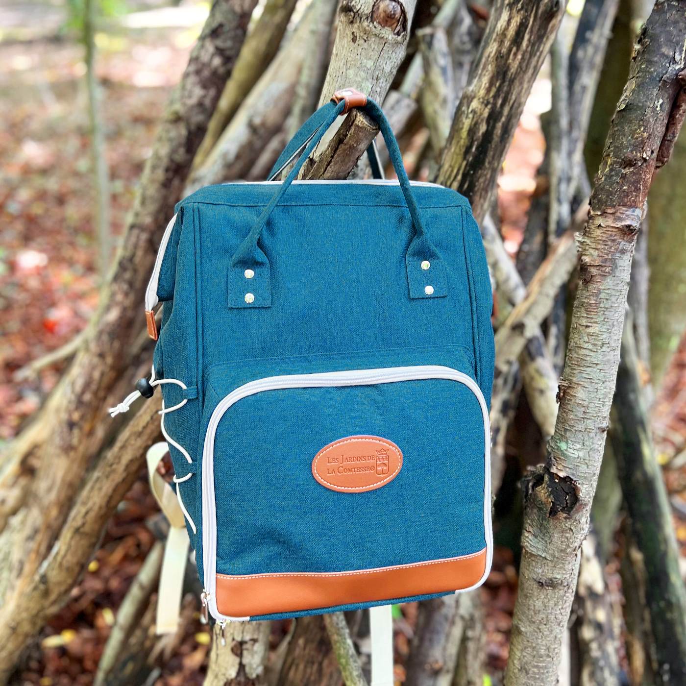 Zaino picnic Blu Anatra - 2 persone