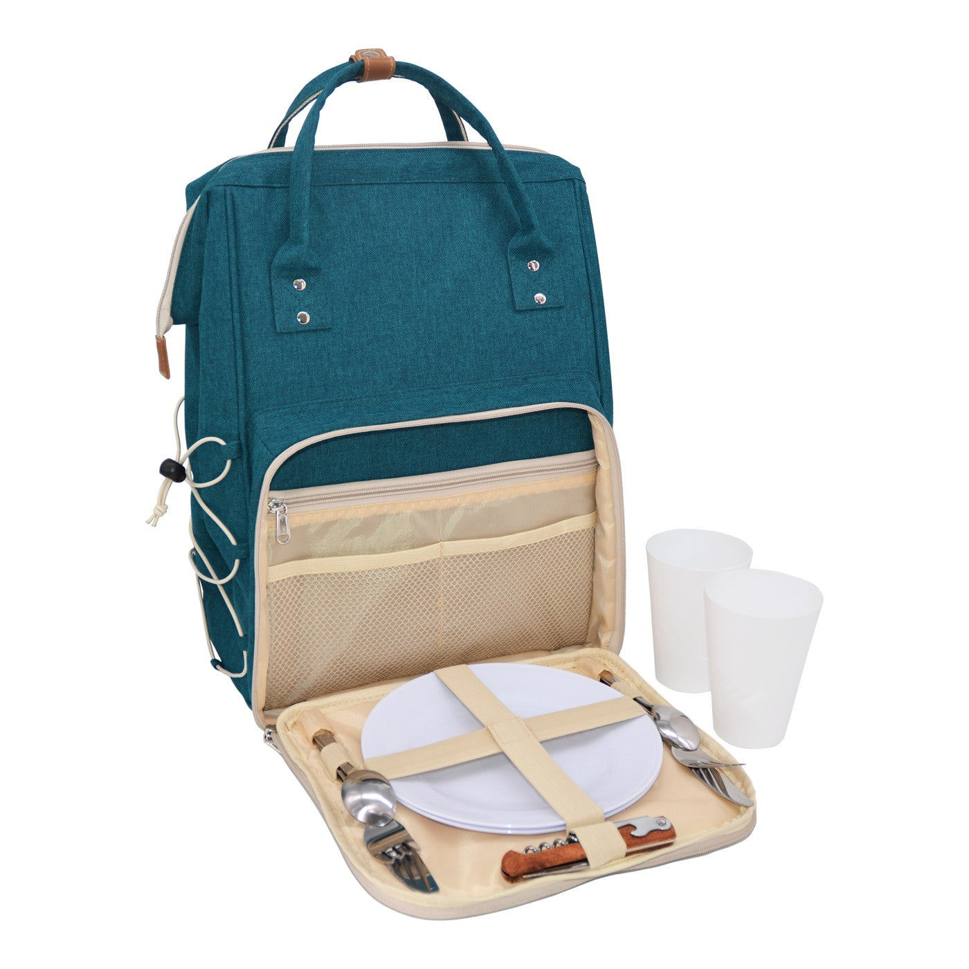 Zaino picnic Blu Anatra - 2 persone