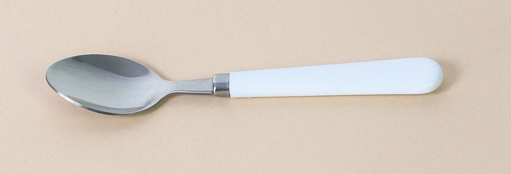 Cucchiaio bianco fine