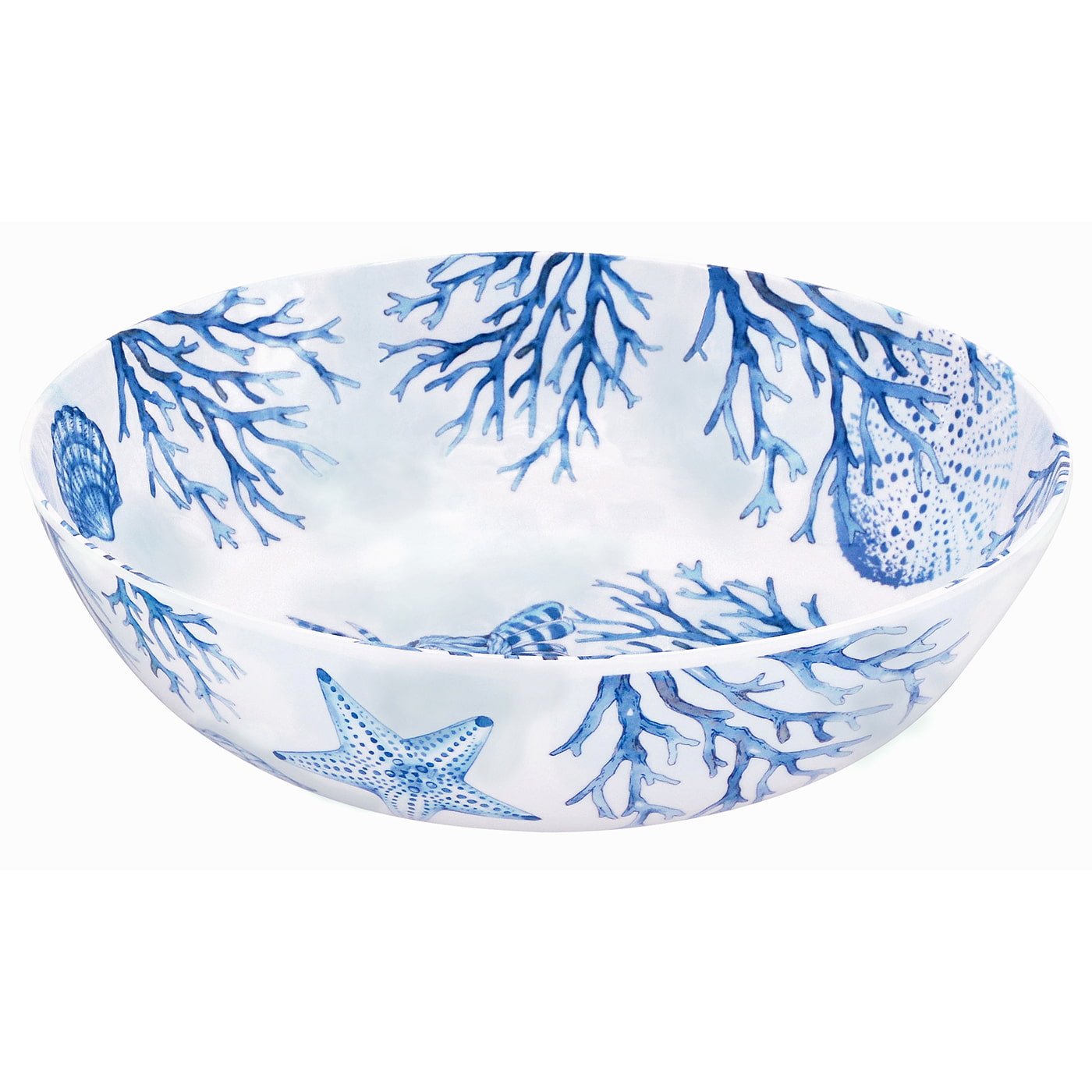 Insalatiera grande in melamina corallo - Ø 31 cm
