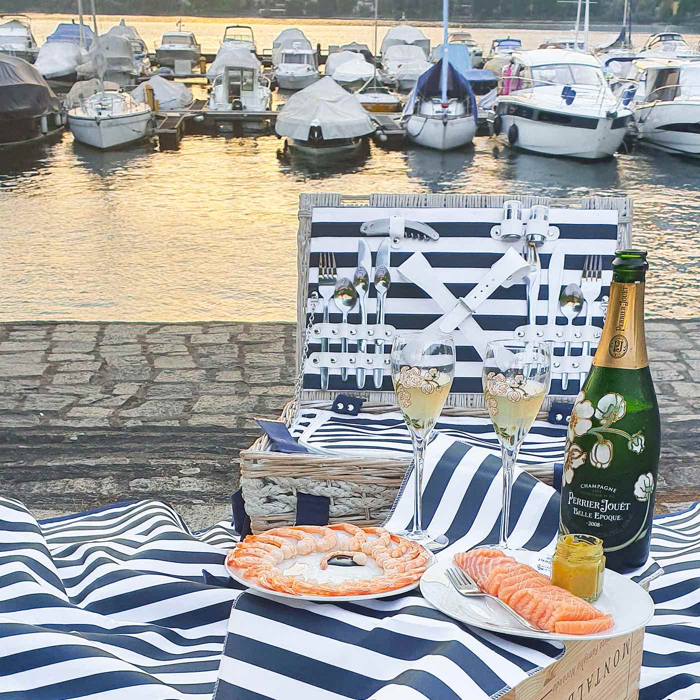 Cestino da picnic Marine - 4 persone