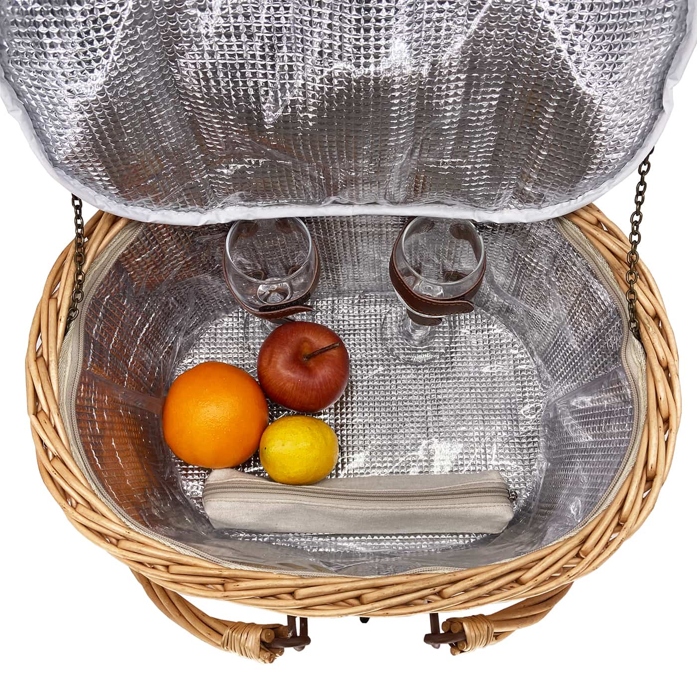 Cestino da picnic in vimini Rivoli - 2 persone