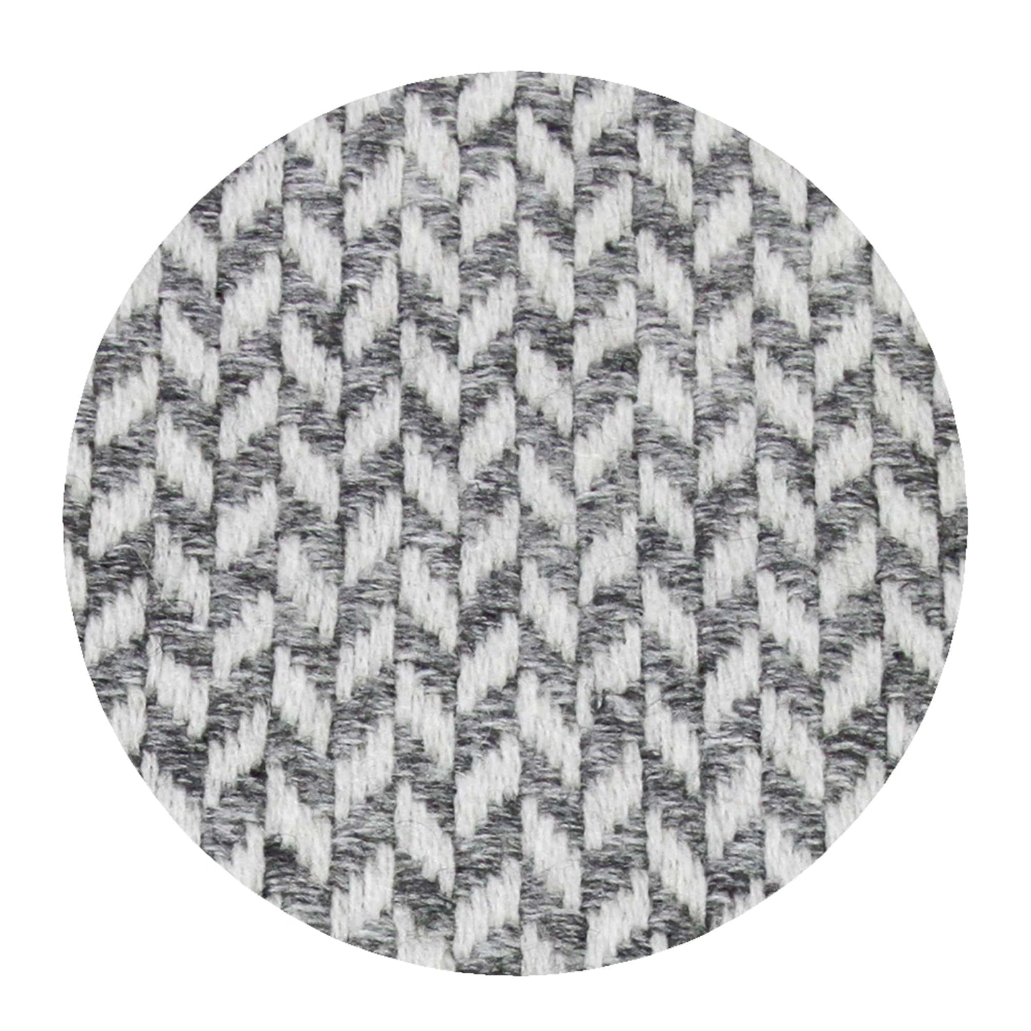 Plaid comfort cashmere e lana, motivo chevron piccolo Grigio Topo
