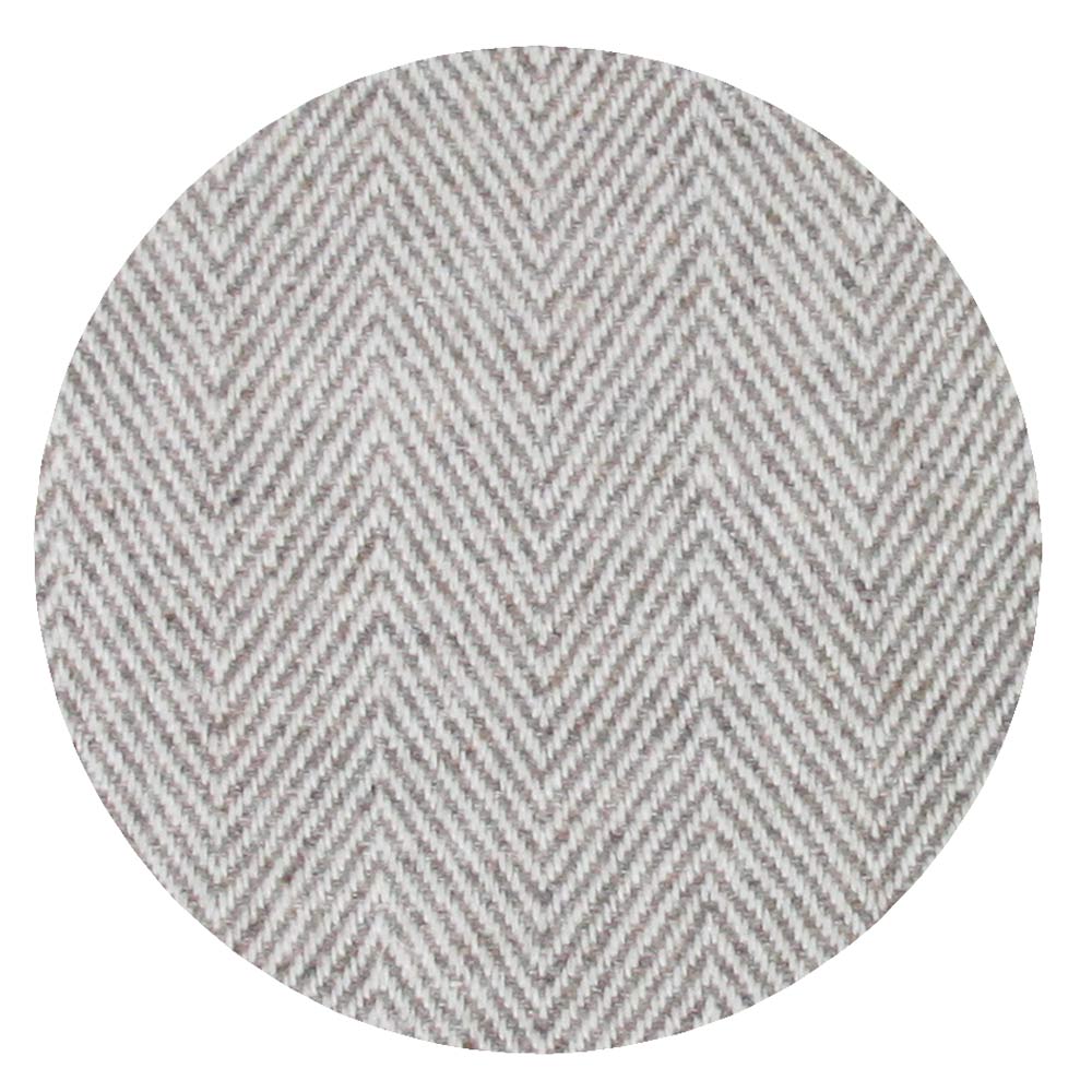 Plaid leggero cashmere e lana motivo grande chevron Marrone Glassato