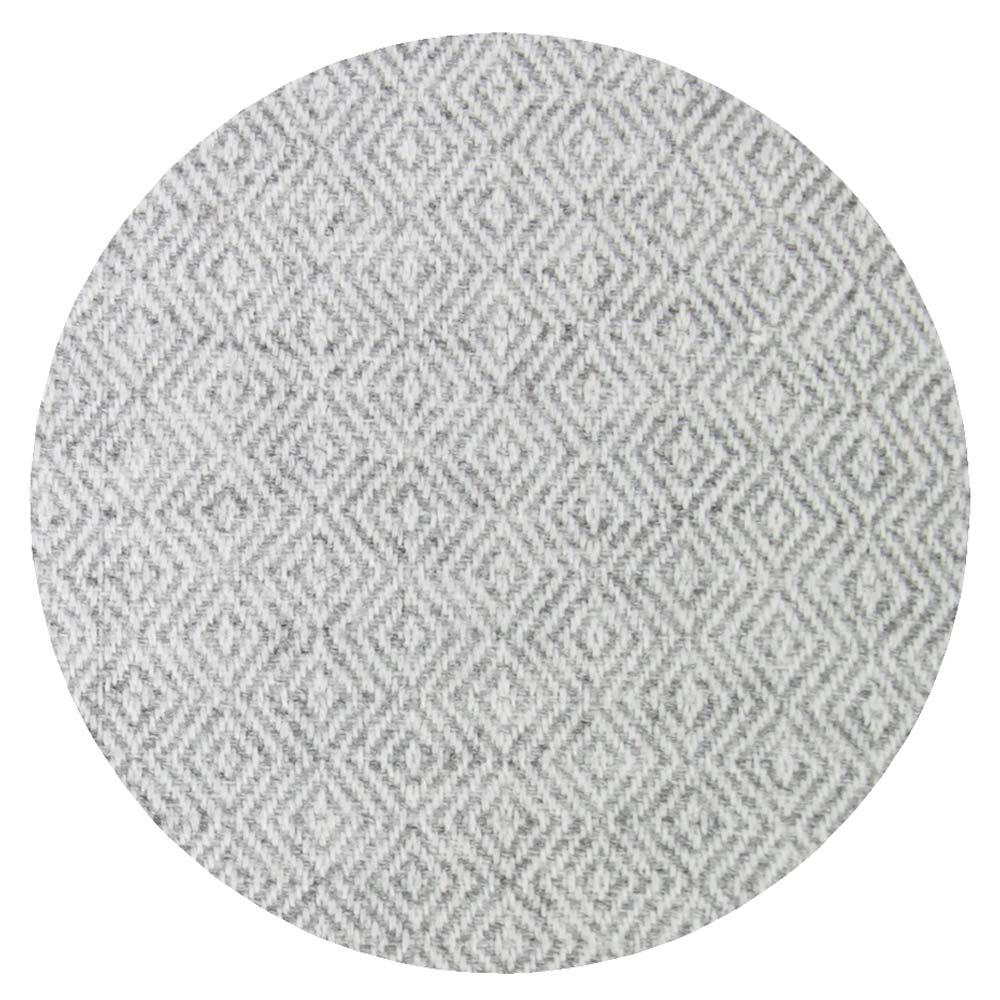 Sciarpa cashmere e lana - Grigio Topo motivo Diamante