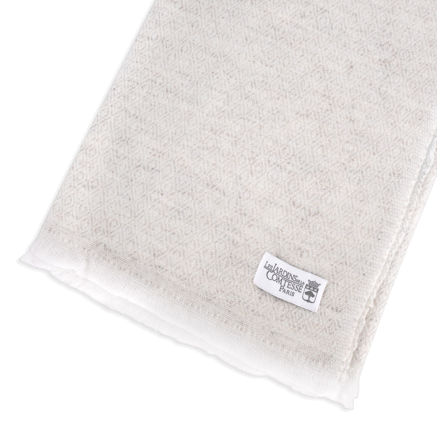 Stola/pashmina donna Beige Mandorla motivo Diamante