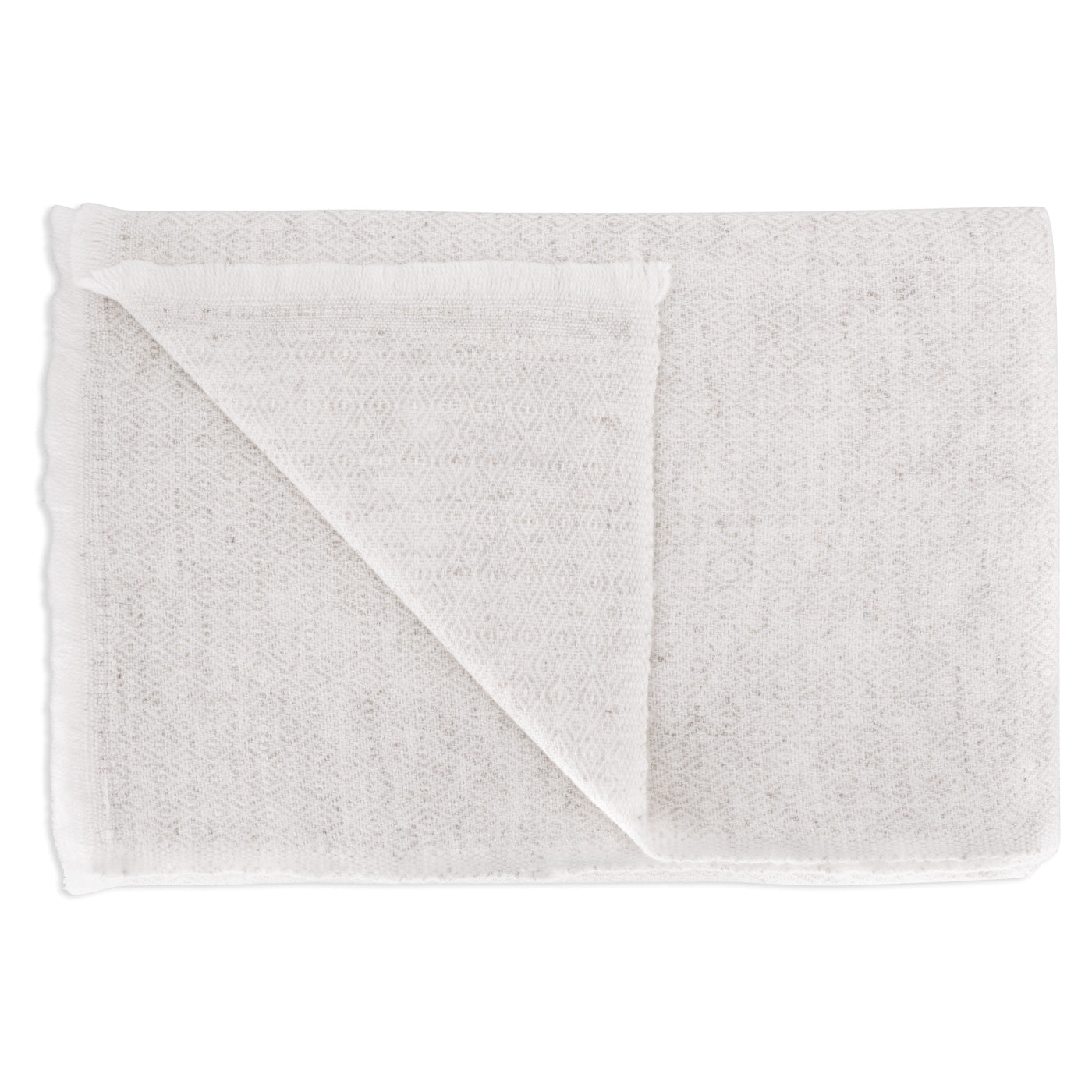 Stola/pashmina donna Beige Mandorla motivo Diamante