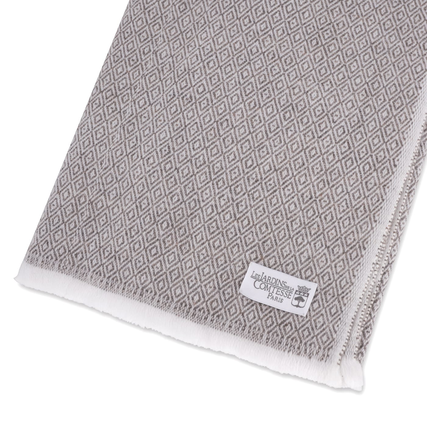 Stola/pashmina donna Marrone Glassato motivo Diamante