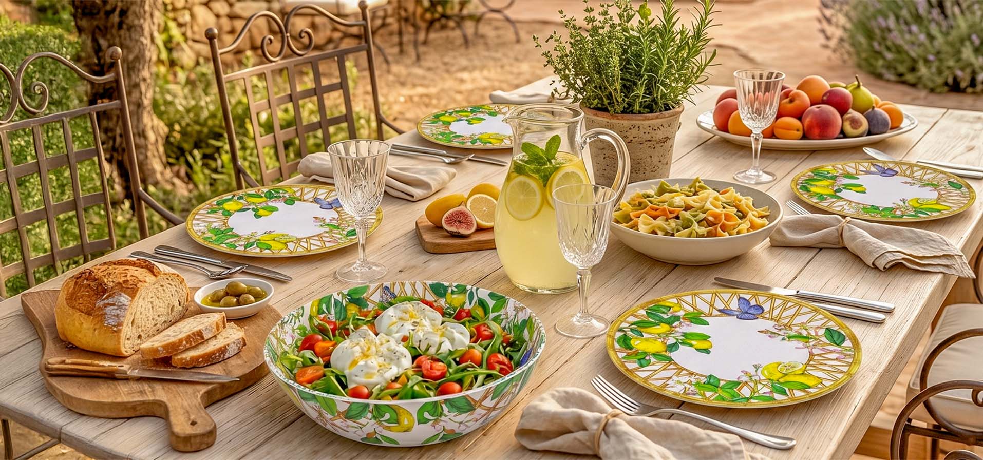 Pranzo in giardino