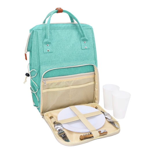 Zaino picnic turchese - 2 persone