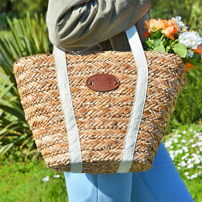Borsa da spiaggia picnic Riviera lino - 4 persone