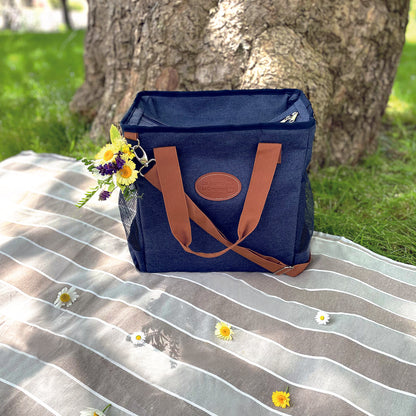 Borsa termica da picnic Escapade blu