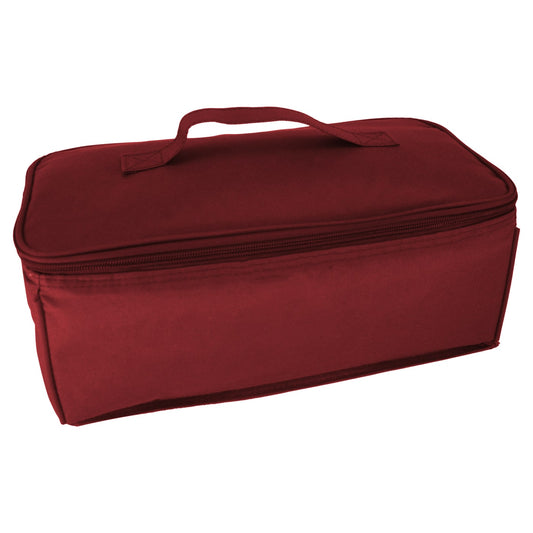 Raffreddatore isotermico bordeaux grande - 34 x 18 x 15 cm