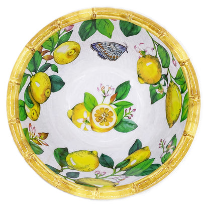 Ciotola piccola in melamina limone - Ø 15 cm