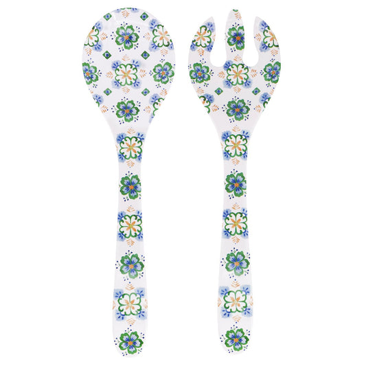 Posate per insalata in melamina Evora - 33 cm