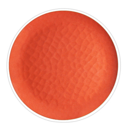 Piatto piccolo 23 cm in melamina infrangibile – Rosso. 2 pezzi