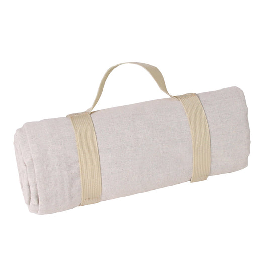 Telo da picnic beige (140 x 140 cm)