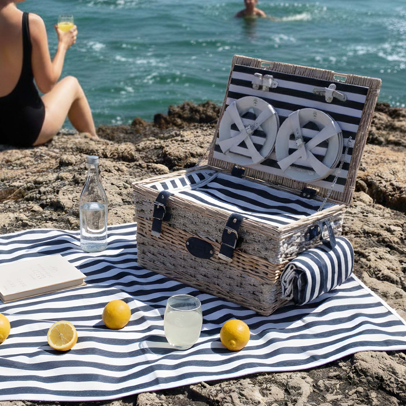 Baule da picnic Marine - 6 persone
