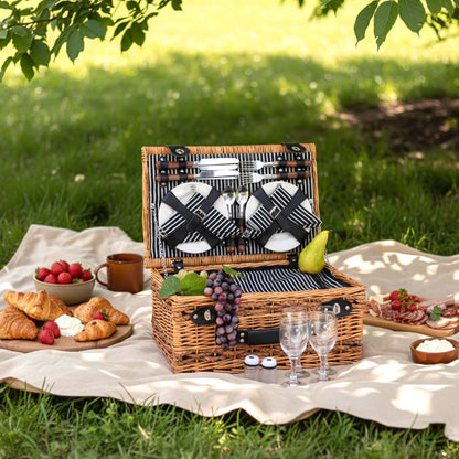 Cestino da picnic in vimini Belleville - 4 persone