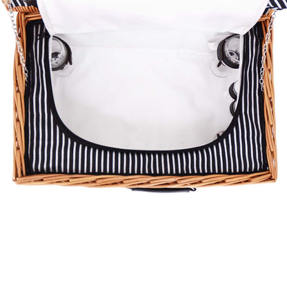 Cestino da picnic in vimini Belleville - 4 persone