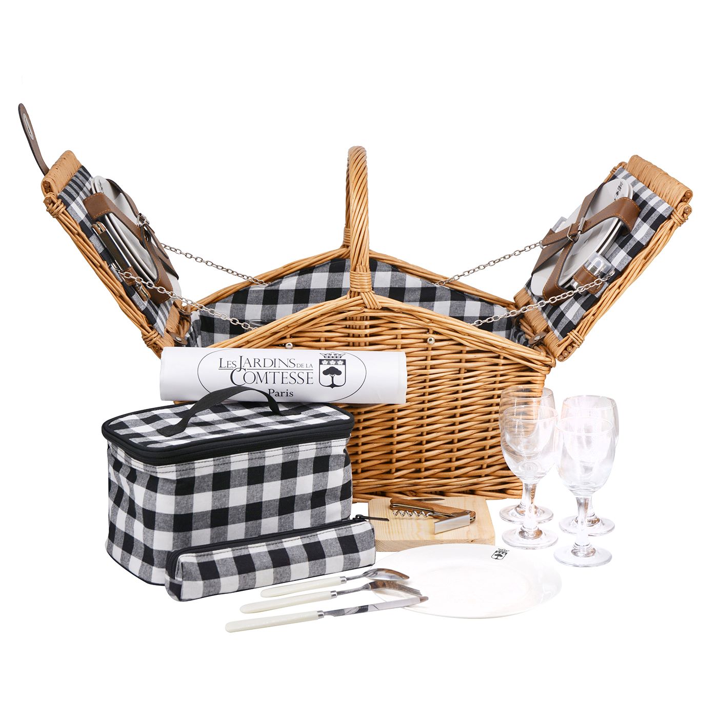 Cestino da picnic Montaigne in vimini - 4 persone