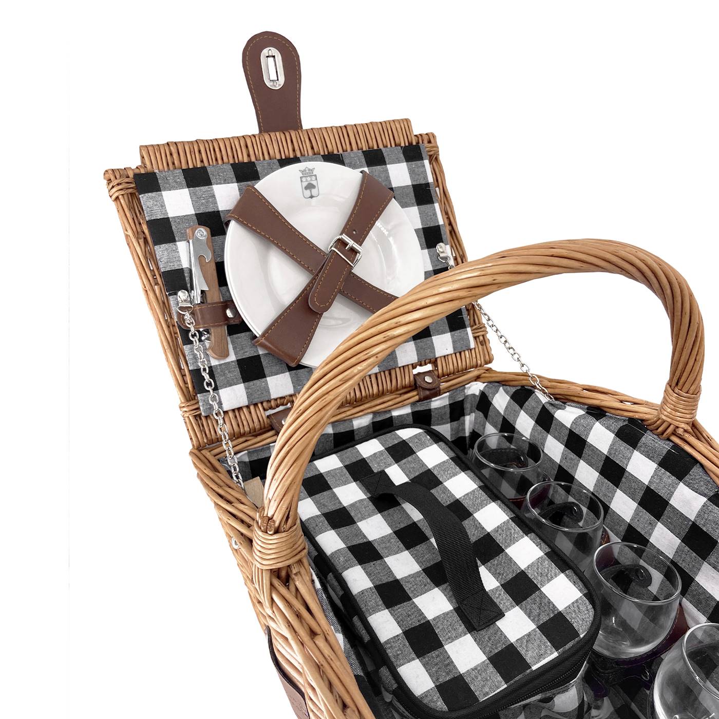 Cestino da picnic Montaigne in vimini - 4 persone