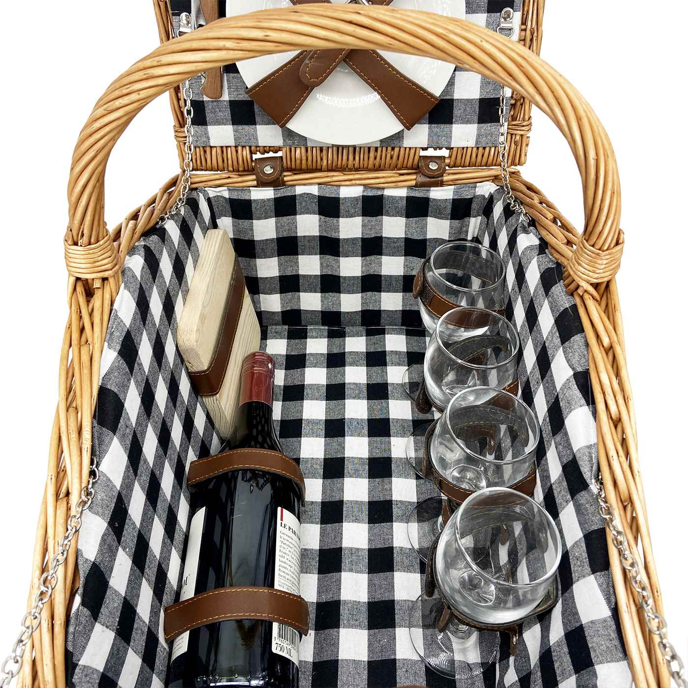 Cestino da picnic Montaigne in vimini - 4 persone