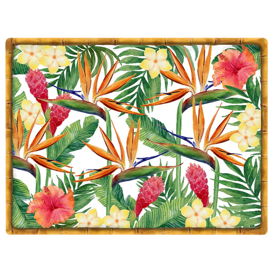 Tovaglietta (40 x 30 cm) fiori - Set di 6