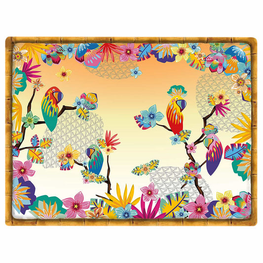 Tovaglietta (40 x 30 cm) pappagallo - Set di 6