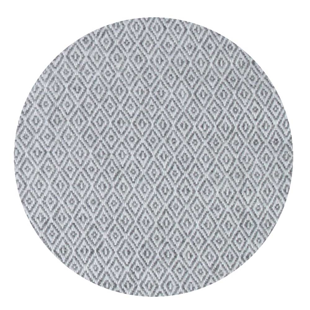 Sciarpa cashmere e lana - Grigio Antracite motivo Diamante