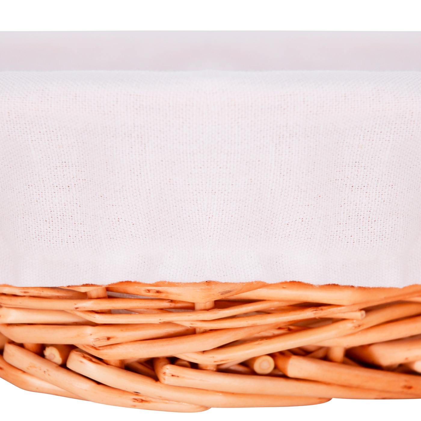 Cestino del pane in vimini - Formato piccolo